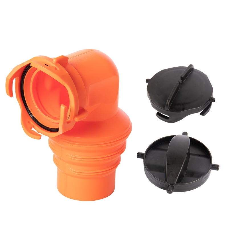 GUIYONG Sewer Hose Elbow Adapter 90° Sewer Hose Connector Pvc Sewer Cap