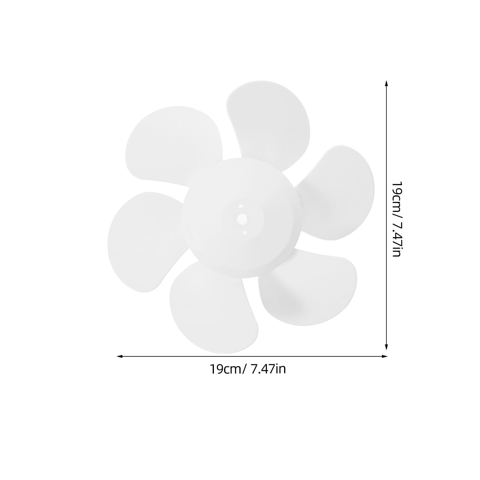 GUIYONG Universal Exhaust Fan Blades Replacement Bathroom Ventilation ...