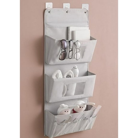 GUIYONG Wall Pockets Organizer Over Door Hanging Storage Pocket Cloth Storage Bag Wall Hanging Pouch Door Hanging Sundries Organizer