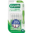 GUM872H Sunstar Proxabrush GoBetweens Cleaners Tight, 10 Count