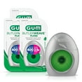 thumbnail image 1 of GUM ButlerWeave Woven Dental Floss, Shred Resistant Waxed Floss, Mint Flavored, 1 Count(Pack of 3), 1 of 5
