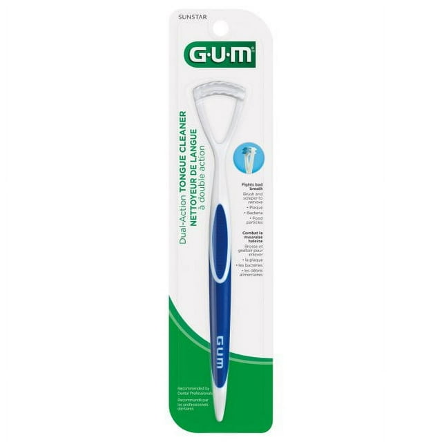 GUM Dual Action Tongue Cleaner