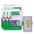 thumbnail image 1 of GUM Orthodontic Wax for Braces & Dental Devices -with Vitamin E & Aloe Vera- Unflavored(6pk), 1 of 5