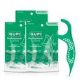 thumbnail image 1 of GUM Professional Clean Floss Picks - Extra Strong Shred-Resistant, Easy Grip Handle, 90 Count (Pack of 3), 1 of 10
