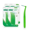 thumbnail image 1 of GUM Proxabrush Go-Betweens - Angled, Interdental Brushes, Soft Bristled Dental Picks, 4 Count (Pack of 4), 1 of 3