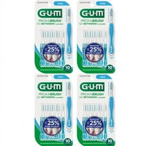 GUM Proxabrush Go-Betweens Cleaners WIDE 40 Count, Interdental Brushes