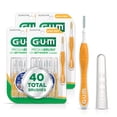 thumbnail image 1 of GUM Proxabrush Go-Betweens-Ultra Tight, Interdental Brushes, Soft Bristled Dental Picks, 10 Count (Pack of 4) 40 Total, 1 of 8