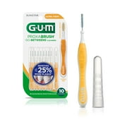 GUM Proxabrush Go-Betweens - Ultra Tight, Interdental Brushes, Soft Bristled Dental Picks, 10 Count