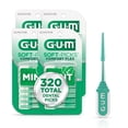 thumbnail image 1 of GUM Soft-Picks Comfort Flex Mint, Dentist Recommended  Dental Picks, 80 Count (Pack of 4), 1 of 9