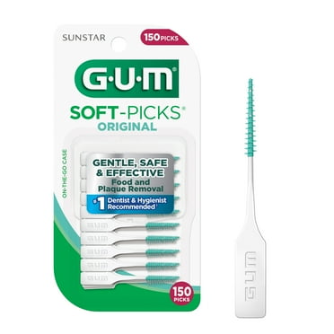 GUM Soft-Picks Original, Dentist Recommended  Dental Picks, 150 Count