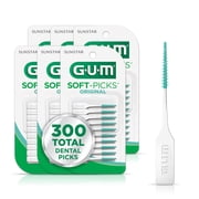 GUM Soft-Picks Original, Dentist Recommended Dental Picks, 50 Count Pack of 6 300 Total
