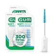 thumbnail image 1 of GUM Soft-Picks Wider Space, Dentist Recommended Dental Picks, 100 Count (Pack of 3) 300 Total, 1 of 8