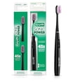 thumbnail image 1 of GUM Sonic Powered Toothbrush Bundle, Black, 1 handle( 1 Count) + 2 Refills(2 Count. 1pk), 1 of 8