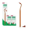 thumbnail image 1 of GUM Stimulator Permanent Handle - Long Handled Massager for gums (Handle + 2 Refill Packs), 1 of 2