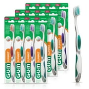 GUM  Summit Extra Soft Toothbrushes, 12 Count