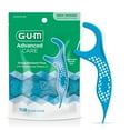 thumbnail image 1 of GUM Advanced Care Floss Picks, Dental Flossers for Adults with Vitamin E and Fluoride, 150 Count, 1 of 10