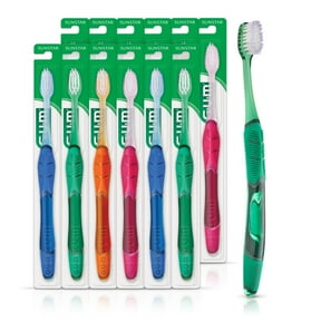 GUM Technique Deep Clean Toothbrush -Compact Head, Soft Bristles, 1 Count (Pack of 12)