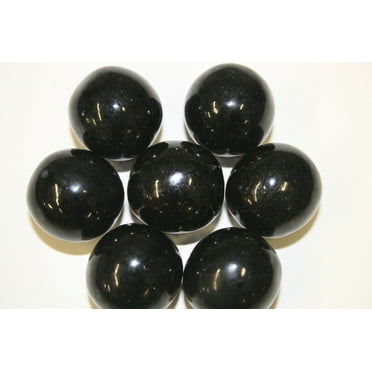 GUMBALLS BLACK 25mm or 1 inch (57 count), 1LB