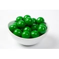 thumbnail image 1 of GUMBALLS GREEN 25mm or 1 inch (114 count), 2LBS, 1 of 1