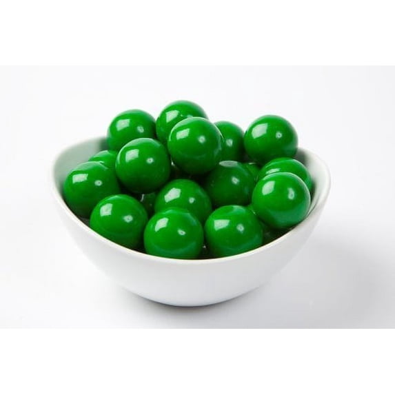 GUMBALLS GREEN 25mm or 1 inch (114 count), 2LBS