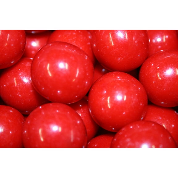 GUMBALLS RED 25mm or 1 inch (114 count), 2LBS
