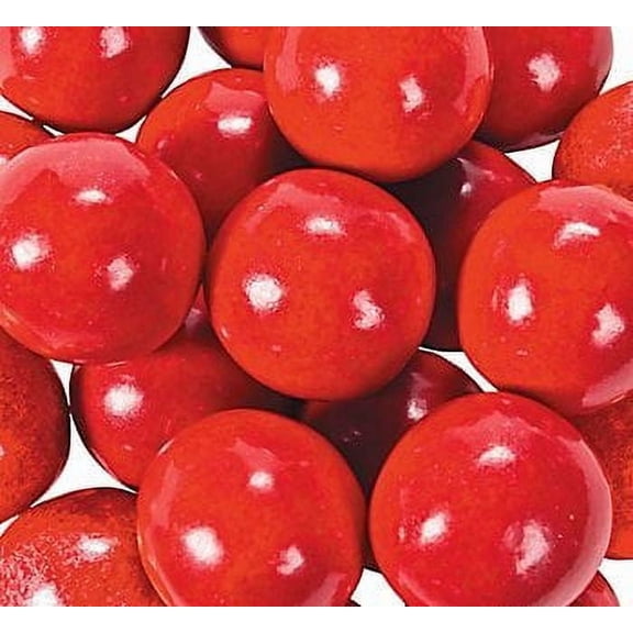 GUMBALLS RED 25mm or 1 inch (57 count), 1LB