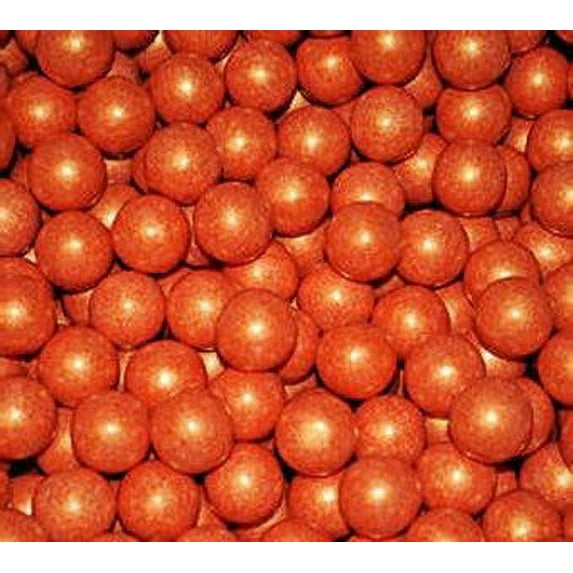 GUMBALLS SHIMMER ORANGE 25mm or 1 inch (285 count), 5LBS