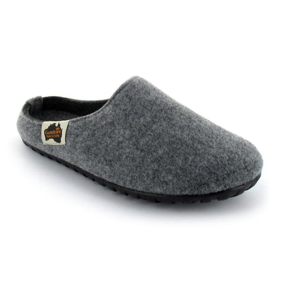 GUMBIES Outback Slippers, Grey-Charcoal