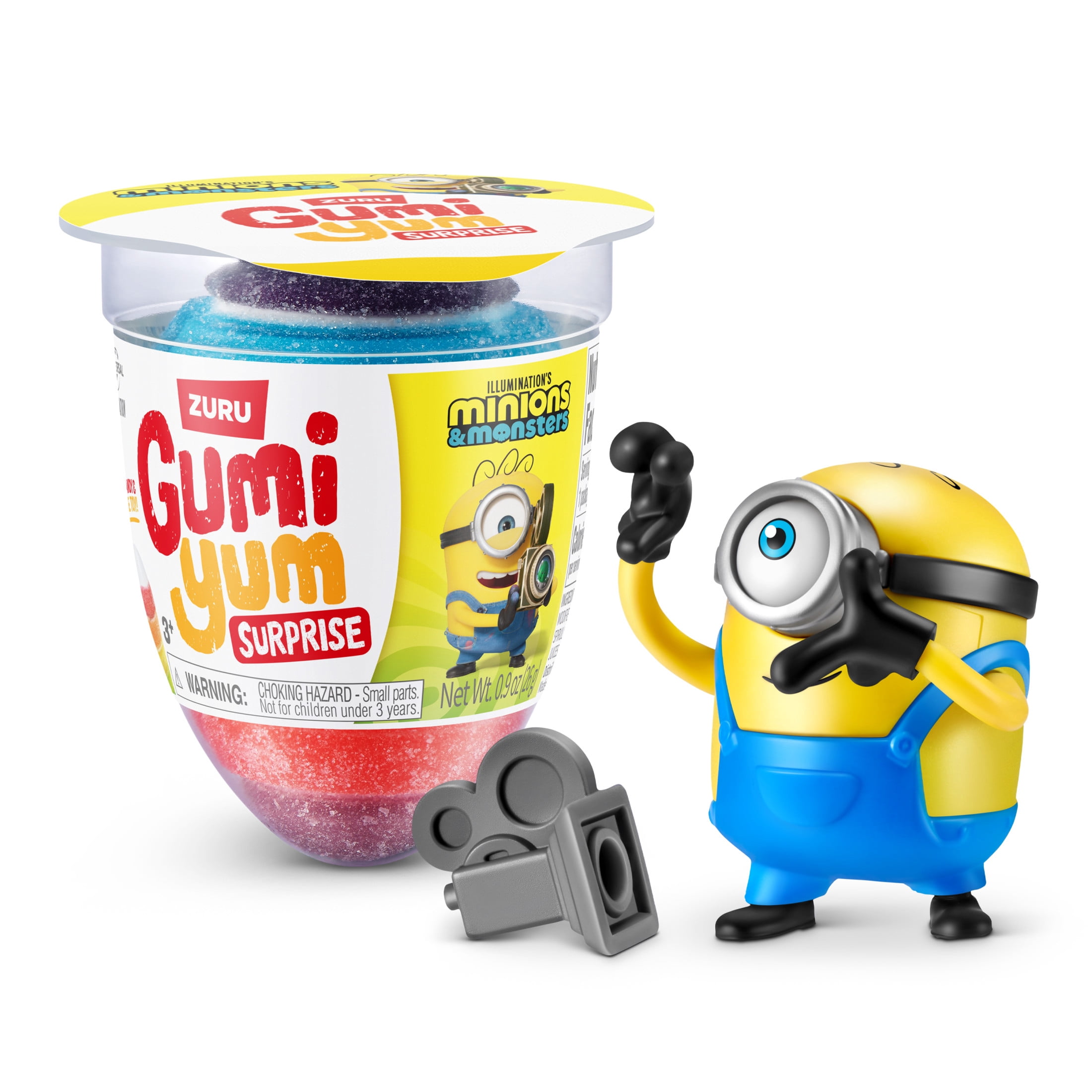 Gumi Yum Surprise Minions 26G Gummy And Toy Product Aged 4-10 Years