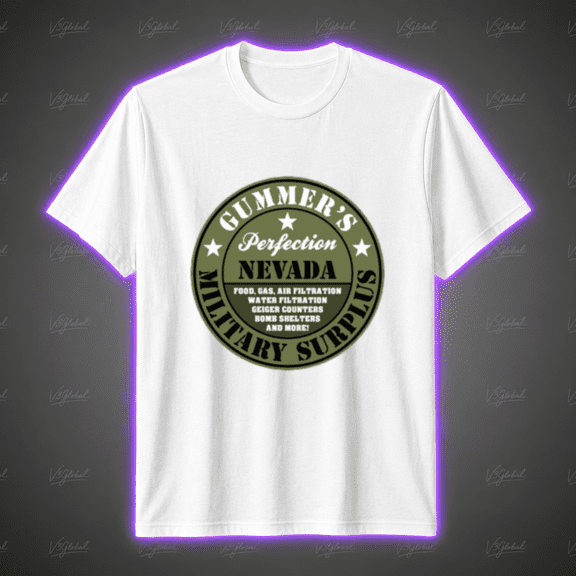 GUMMER'S Perfection Nevada Military Surplus T-Shirt, for men & women, S-5XL