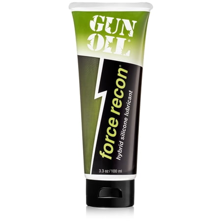 GUN OIL Force Recon Lube - Long Lasting Silicone Based Personal Lubricant - 3.3oz Tube - DISCREET SHIPPING!