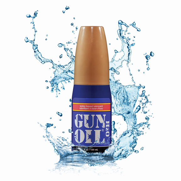 GUN OIL H2O Lube - Premium Water Based Personal Lubricant - 4oz / 140 ml Bottle - DISCREET SHIPPING!