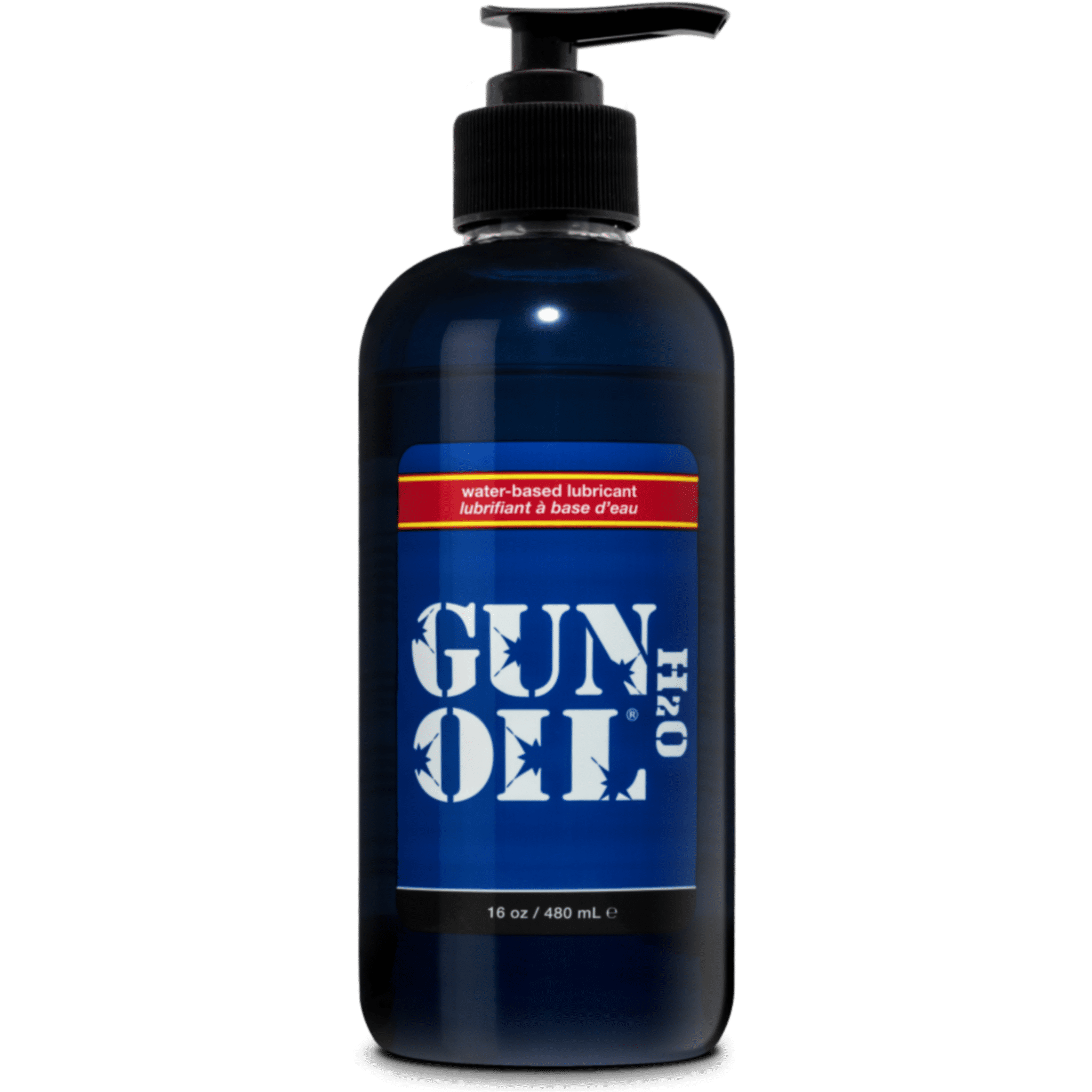 GUN OIL H2O Lube Water Based Liquid Personal Lubricant 16oz Bottle