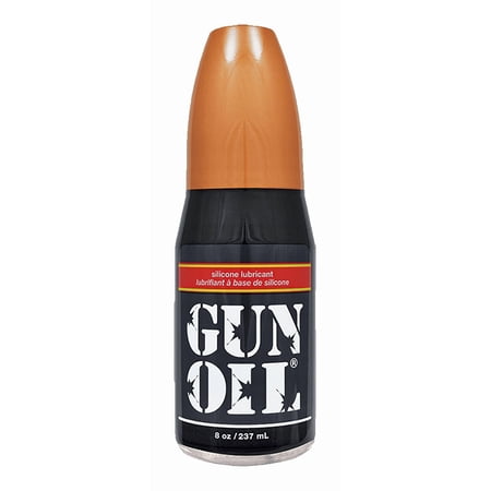 Gun Oil Silicone-Based Personal Lubricant, Long-Lasting, 8 fl oz (240 mL) Bottle - DISCREET SHIPPING!