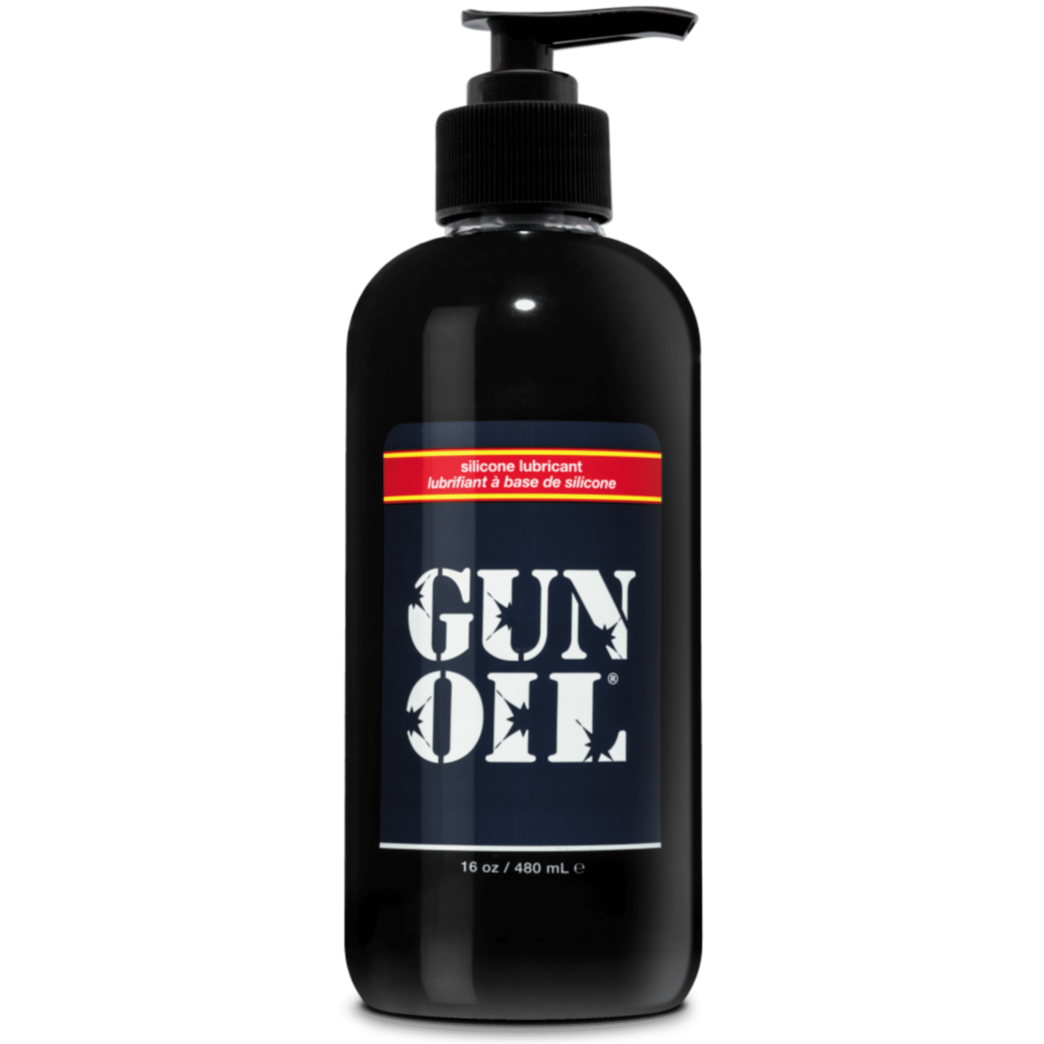 GUN OIL Silicone Lube Silicone Based Liquid Personal Lubricant 16oz / 480 ml Bottle