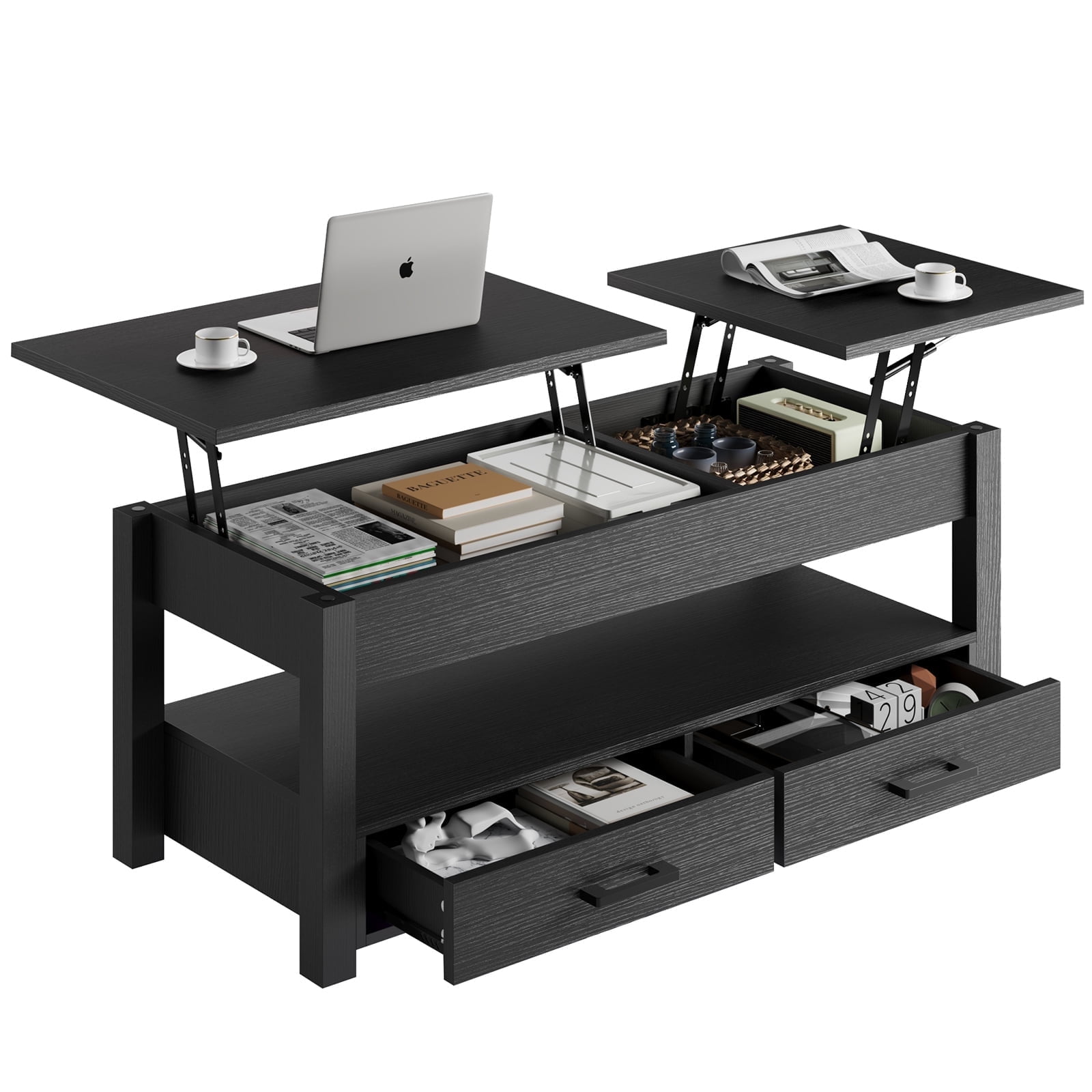 Two way lift top coffee table discount