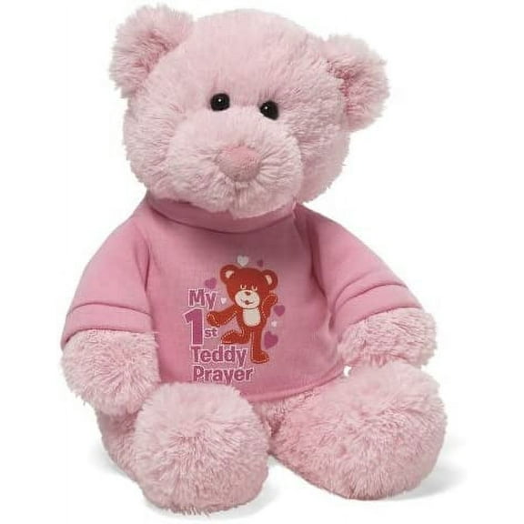 GUND 4037056 My 1st Teddy Prayer Pink Bear 12" Plush