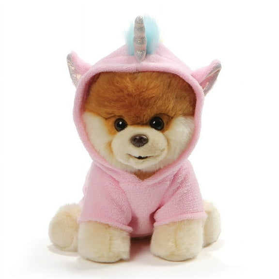 GUND 9" Worlds Cutest Dog Boo Unicorn Outfit Plush Toy