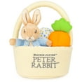 thumbnail image 1 of GUND Beatrix Potter Peter Rabbit Easter Basket 4-Piece Plush Set for Ages 1 and Up, 8.5”, 1 of 7