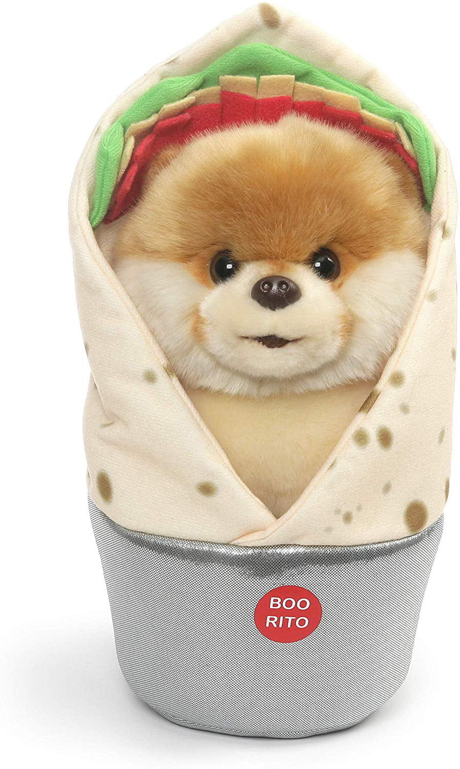 Gund Boo Pomeranian World'S Cutest Dog Boo-Rrito Burrito - Walmart.Com