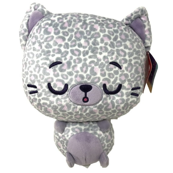 GUND DROPS - Gina Spots Sleepy Purple Leopard Stuffed Animal Plush Toy 9-Inch