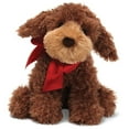 thumbnail image 1 of GUND Designer Pup Christmas 4029235 Casy Poogle with Red Ribbon Plush Dog, 1 of 1