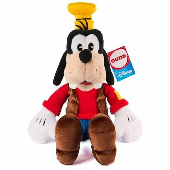 GUND Disney Official Goofy Classic Plush, Mickey and Friends, Deluxe Collector Stuffed Animal for Ages 1 and Up, Blue/White, 14”