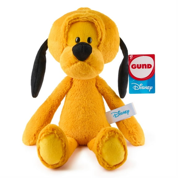 GUND Disney Official Pluto Toothpick Plush, Yellow, 15