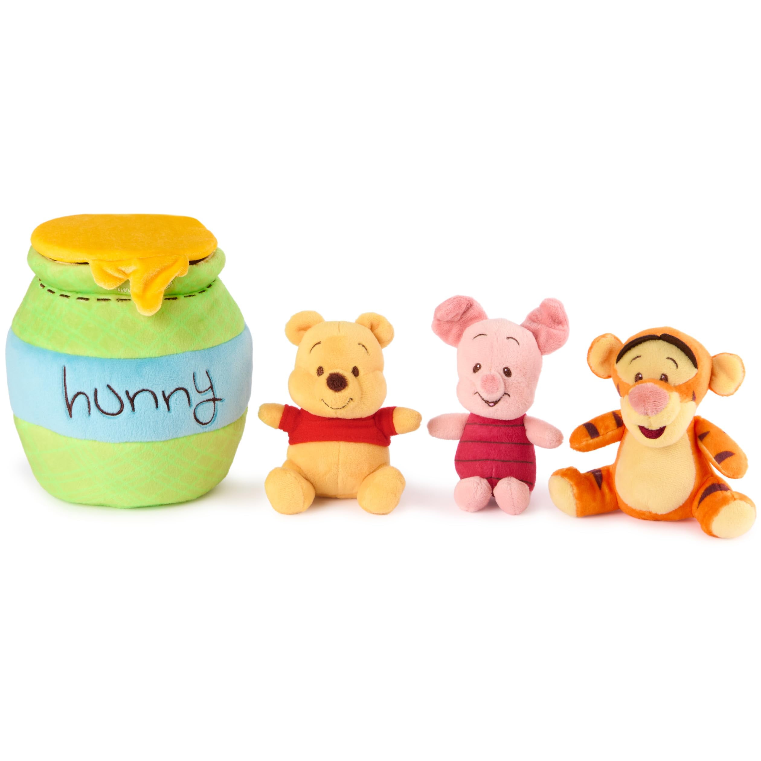 Winnie the Pooh Plush Playset with Honey Pot Storage Case