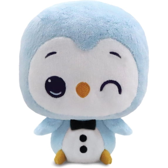 GUND Drops, Webster Waddles, Expressive Holiday Stuffed Animal Soft Plush Pet, Snowman Penguin, 6