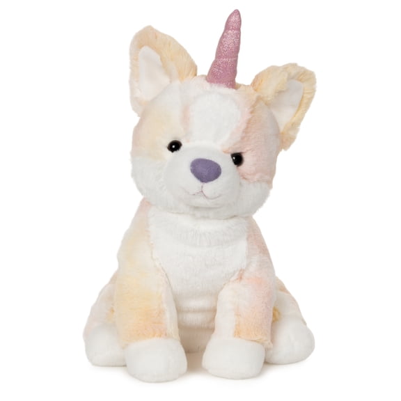 GUND Glamour Corgicorn Plush Stuffed Unicorn Corgi Dog Toy for Ages 1 and Up, Multicolor, 9"