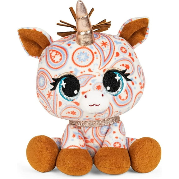 GUND P.Lushes Designer Fashion Pets Sally Mustang Unicorn Premium Stuffed Animal Soft Plush, Paisley, 6