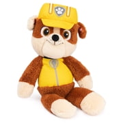 GUND PAW Patrol Official Rubble Take Along Buddy Plush Toy, Premium Stuffed Animal for Ages 1 & Up, Yellow/Brown, 13