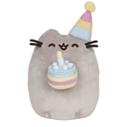 GUND Pusheen Birthday Cake Plush Stuffed Animal Cat, 9.5